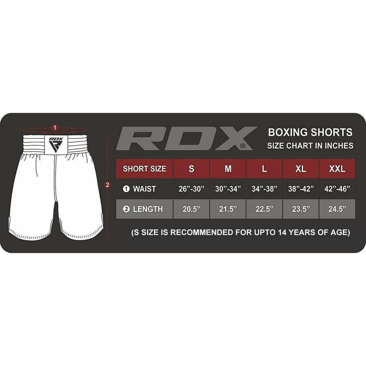 Red Muay Thai Boxing Shorts Satin Training Trunks XL for Martial Arts