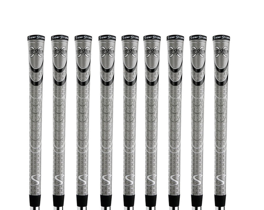 Golf Club Grip Cross Comfort Tacky Rubber Torsional Stability 8-11 Qty