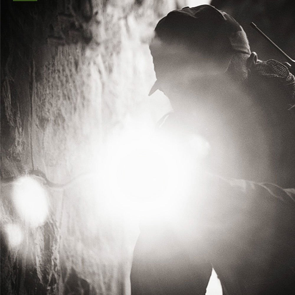 Super Bright LED Tactical Flashlight 1000000 Lumens, Rechargeable, Waterproof