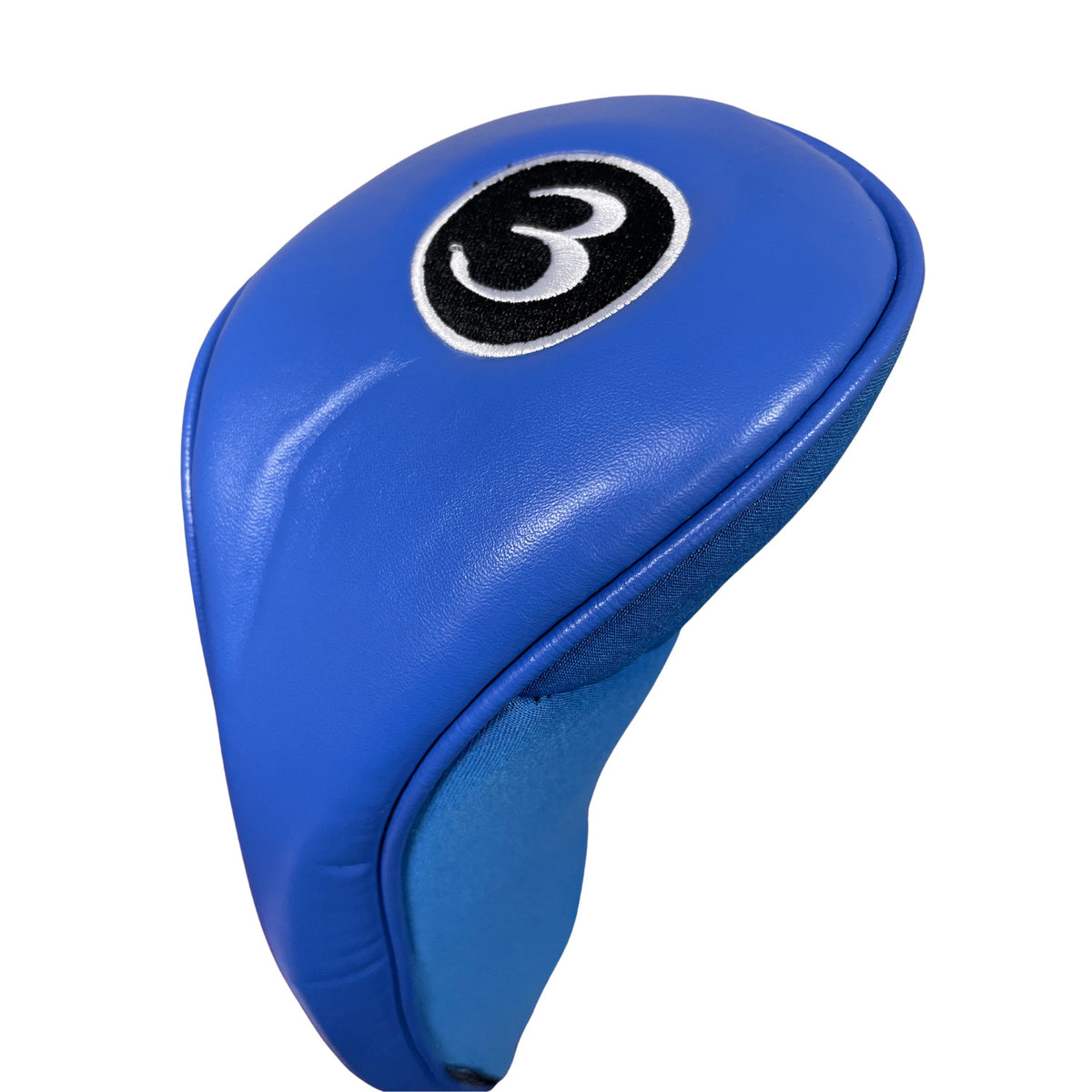 Neoprene Golf Club Headcover Set for Fairway Woods - Zipper & Number Design