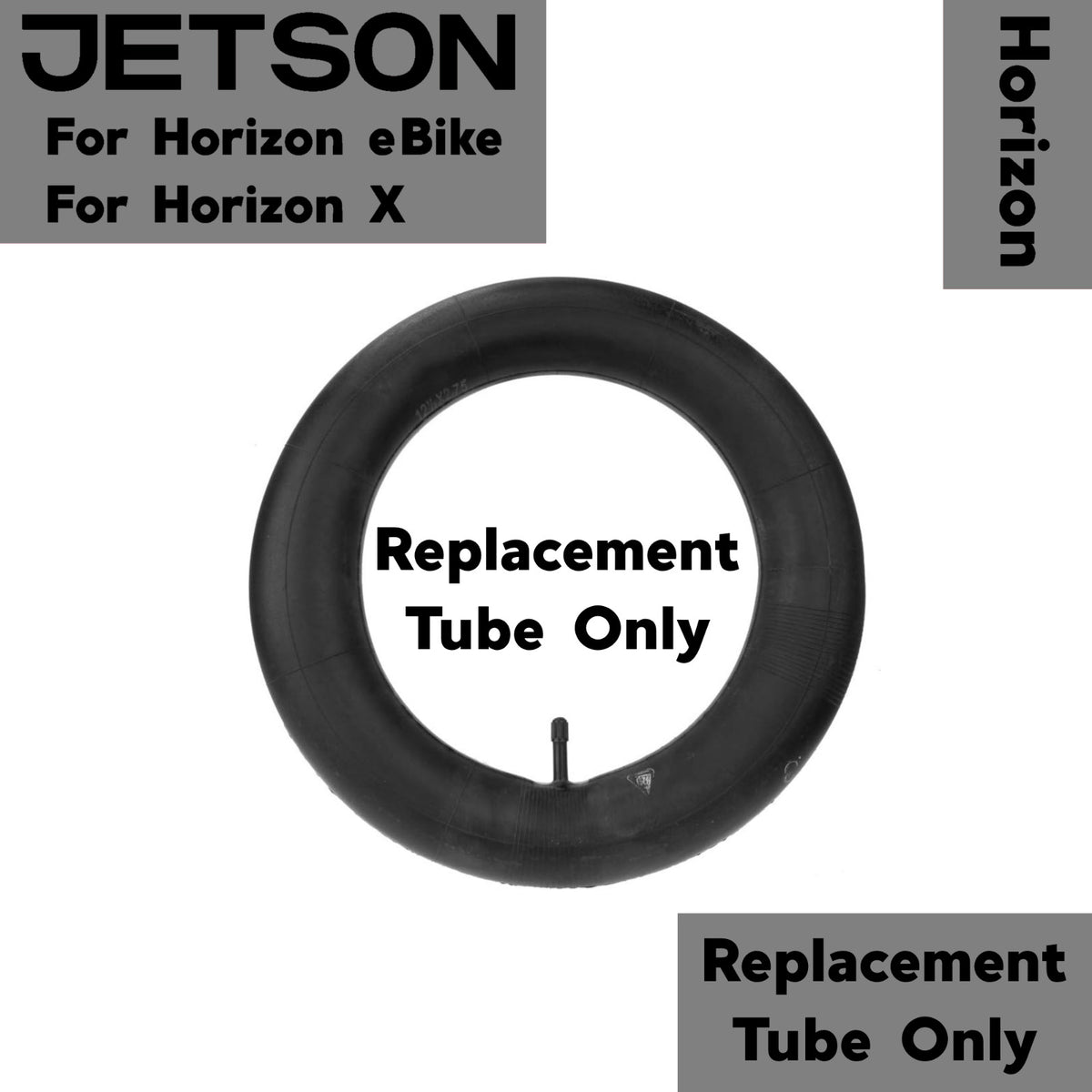 Electric Dirt Bike Tire Replacement Inner Tube & Outer Tire Kit for Jetson Horizon X