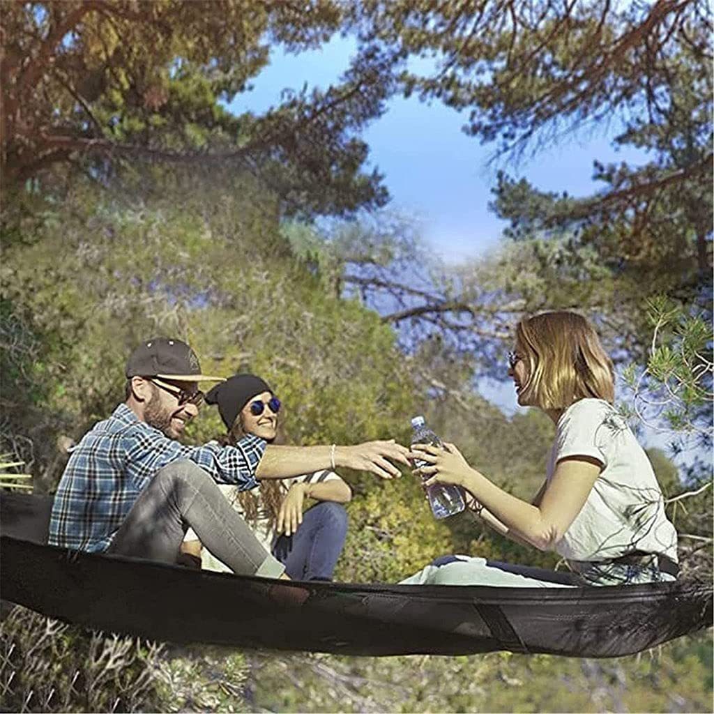 Heavy-Duty Multi-Person Triangle Hammock with Portable Straps & Storage Bag