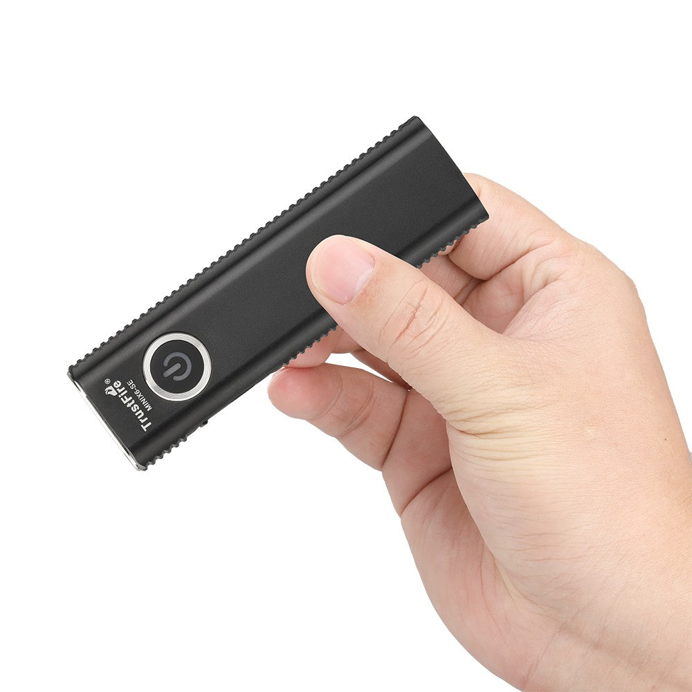 1500Lumen Rechargeable LED Flashlight with UV Light and Magnetic Tail - Waterproof Torch