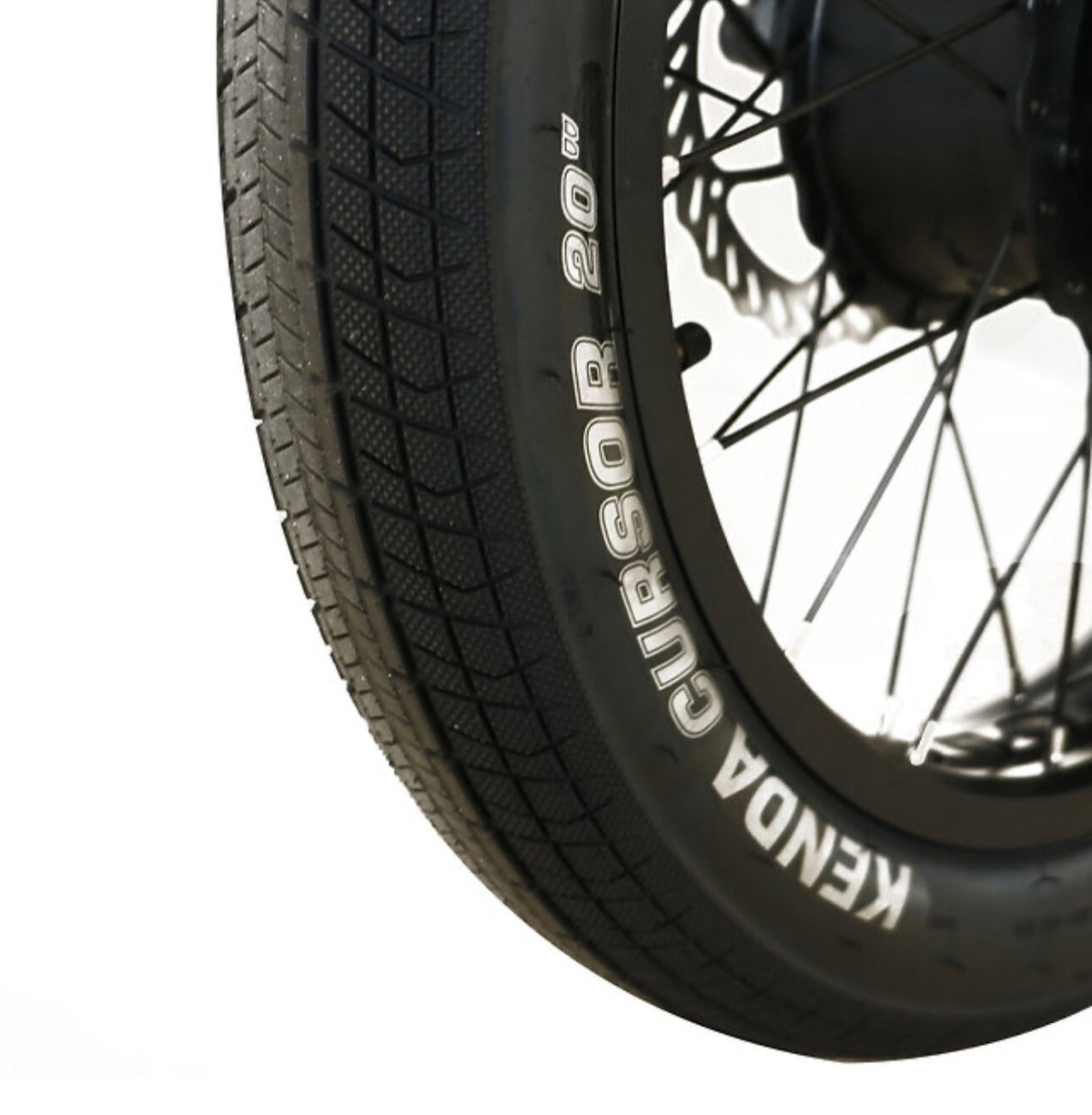 20x3 Kenda Cursor Bike Tire for E-Bikes and Fat Bikes - 60 TPI, 65 PSI