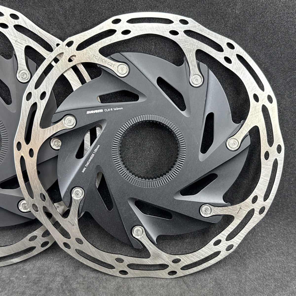 160mm Centerlock Disc Brake Rotors for Road Bikes - Set of 2