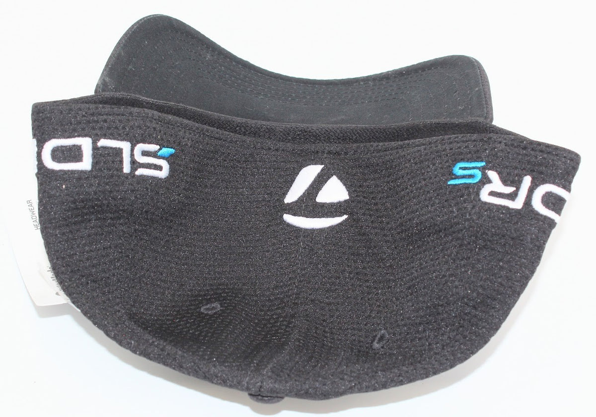 Fitted Golf Hat for Men Women Black Small Medium - Sun Protection Cap