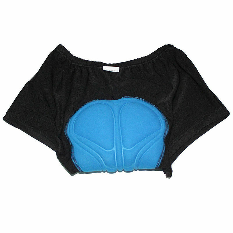 Padded Cycling Shorts Men Women Bike Underwear with 3D Sponge Gel - Comfortable & Breathable