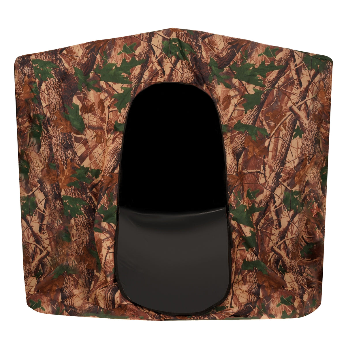 7ft Tall Steel & Cloth Hunting Blind Cover for 2-Person Camouflage