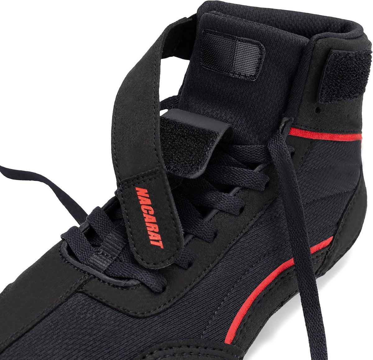 Men's Wrestling Shoes High Top Boxing Boots & Weightlifting Sneakers