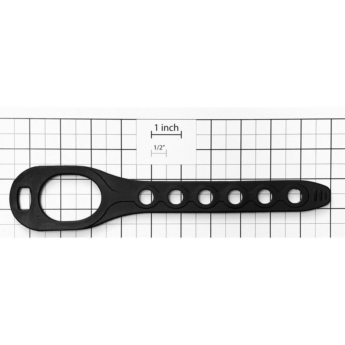 Bike Rack Cradle Strap Replacement for Thule Helium Carrier - Black Rubber Strap