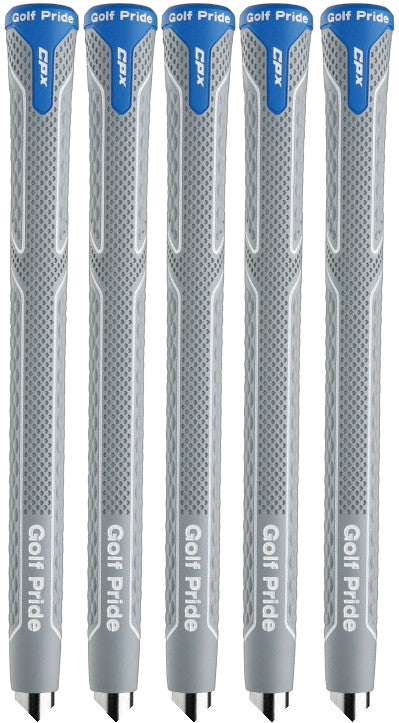 Golf Pride CPX Golf Club Grips Midsize Jumbo & Undersize Blue Gray