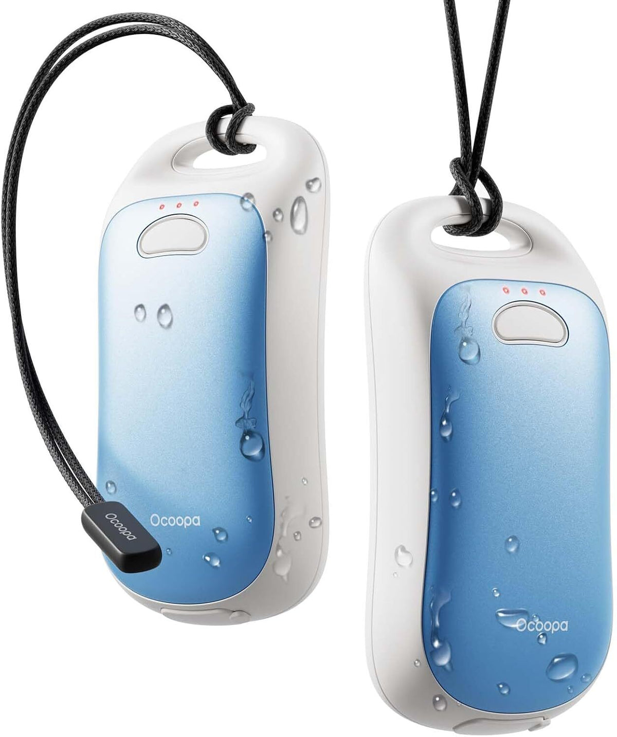 Rechargeable Portable Hand Warmer with Waterproof Heating for Outdoor Hiking and Camping