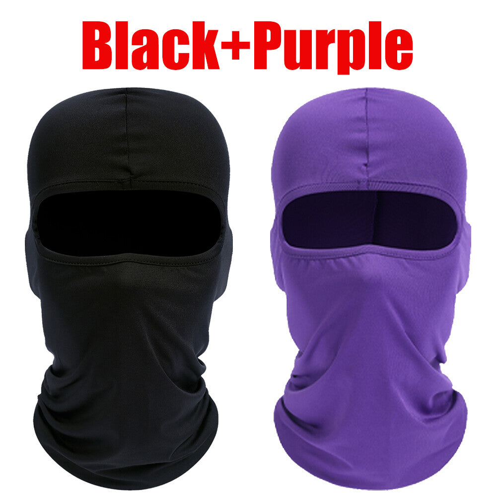 Unisex Full Face Ski Mask Balaclava UV Protection Windproof Breathable
