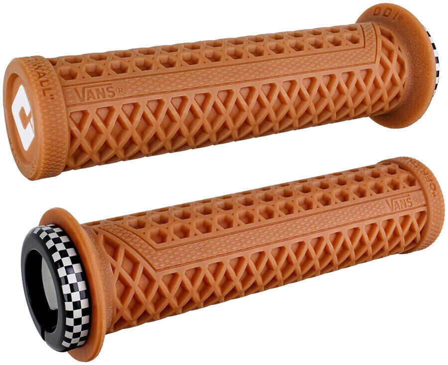 Lock On Flanged Mountain Bike Grip Set - Multiple Colors