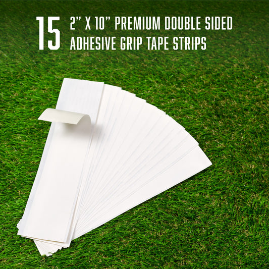 Golf Grip Tape Strips Double Sided 2x10 Premium Easy Peel USA Made