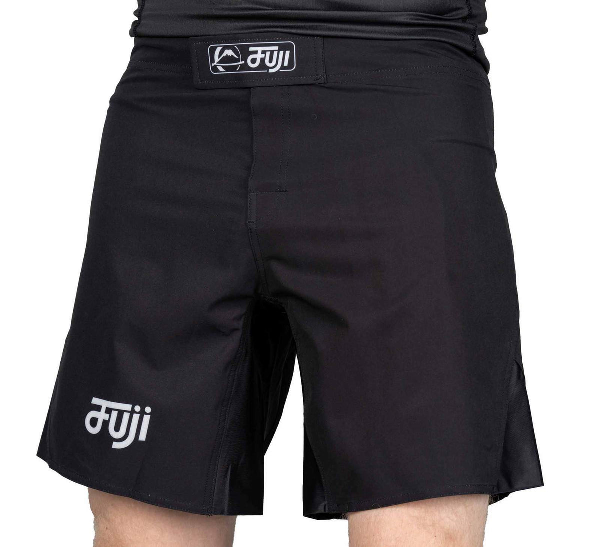 Grappling Fight Board Shorts for MMA BJJ No Gi Competition - Black