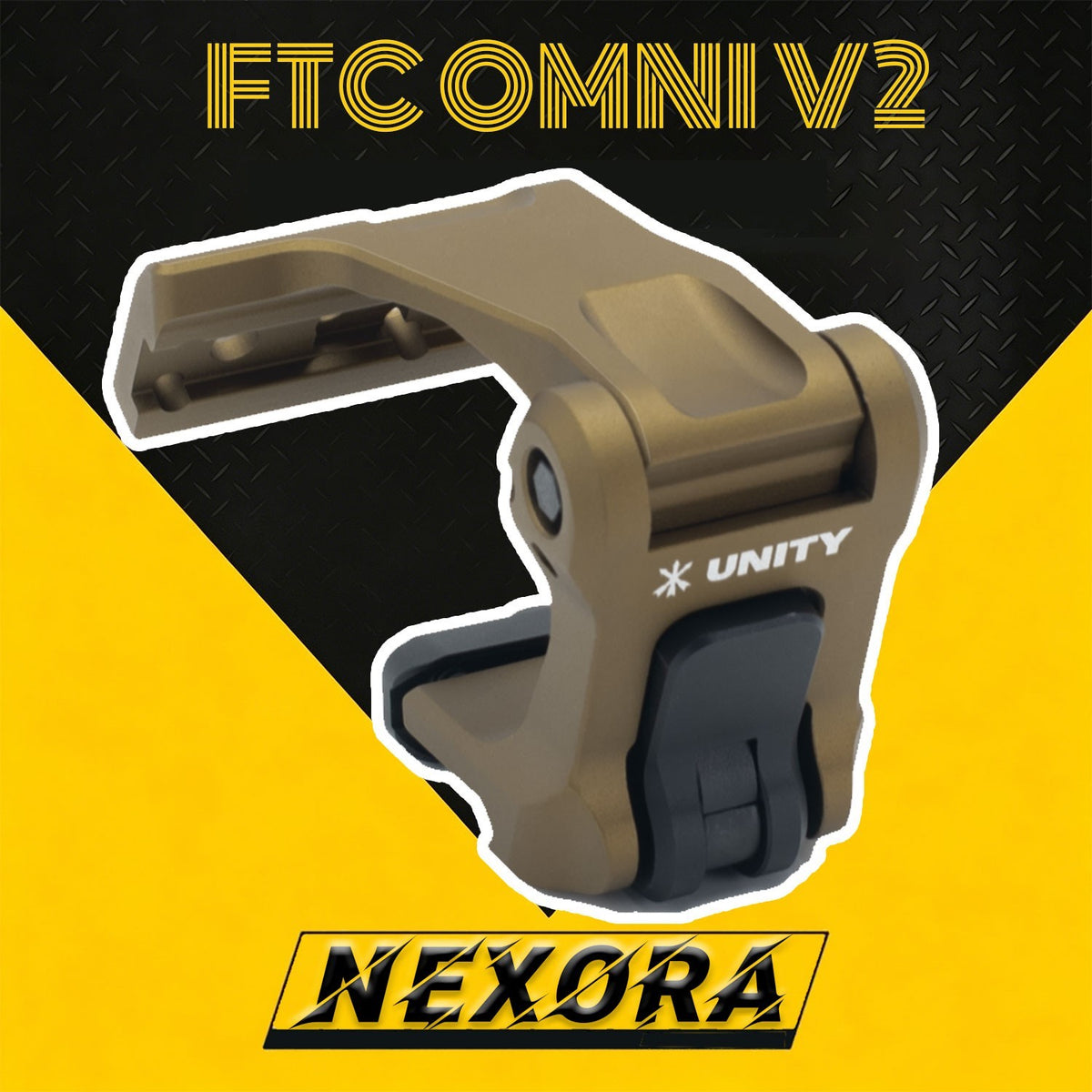 Magnifier Mount for Unity Tactical FAST™ FTC OMNI V2 - FDE