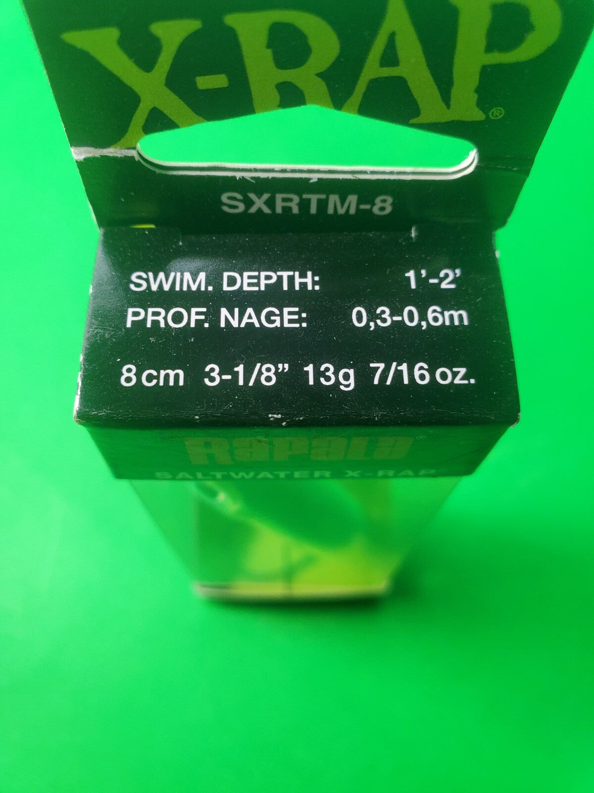3 1/8 Inch Twitchbait for Saltwater Fishing - Pilchard Lure - X-Rap Twitchin' Mullet SXRTM08