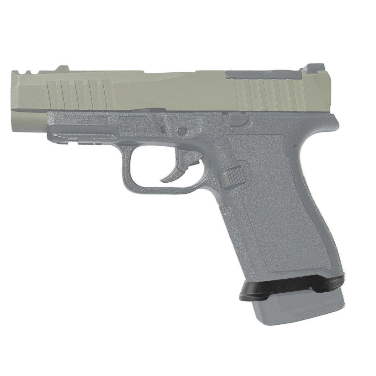 Aluminum Magwell for PSA Micro Dagger Pistol - Fast Accessory