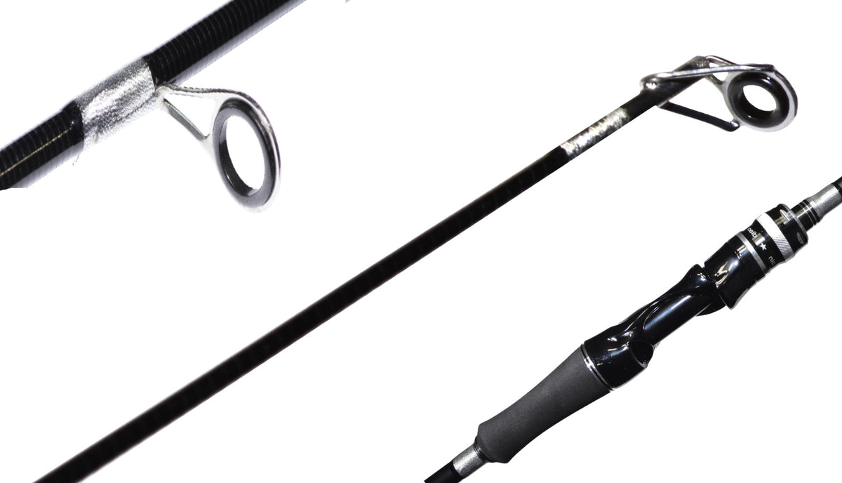 Lightweight Carbon Fiber Spinning & Casting Fishing Rods - Medium Fast Action