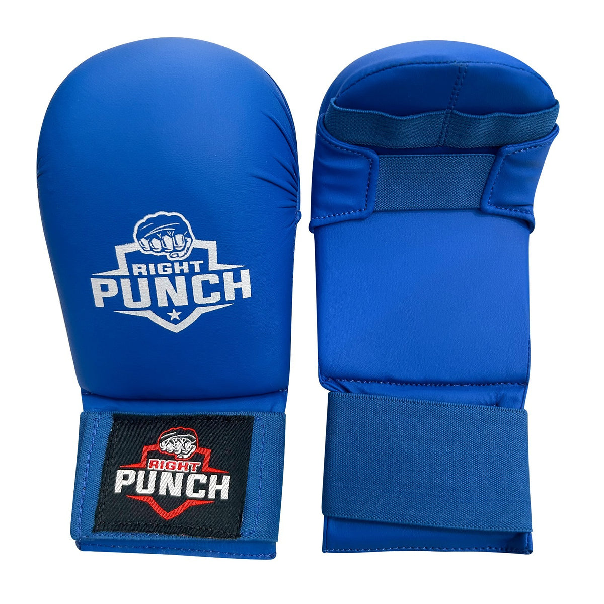 Karate Sparring Gloves for Training & Combat - PU Leather, Lightweight & Durable