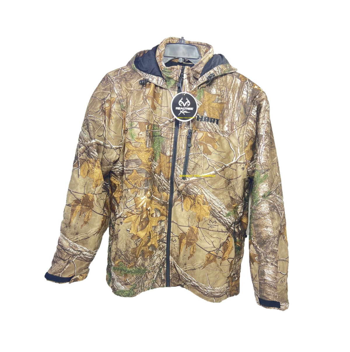 Heated Jacket with Battery Pack for Outdoor Activities - Large, Realtree Xtra Camo