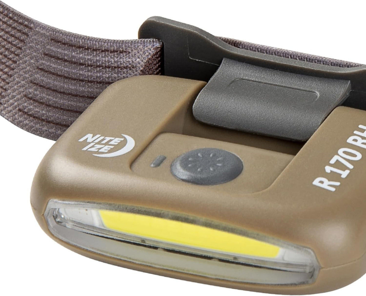 Rechargeable Headlamp 170 Lumens with 4 Modes and Water-Resistant Handheld Conversion