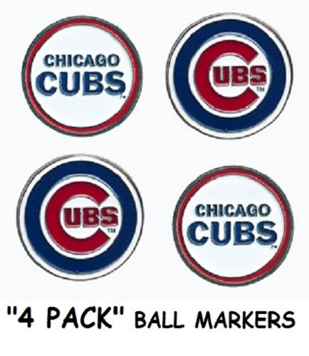 Auburn Tigers Golf Ball Markers 4-Pack - Officially Licensed Team Logo
