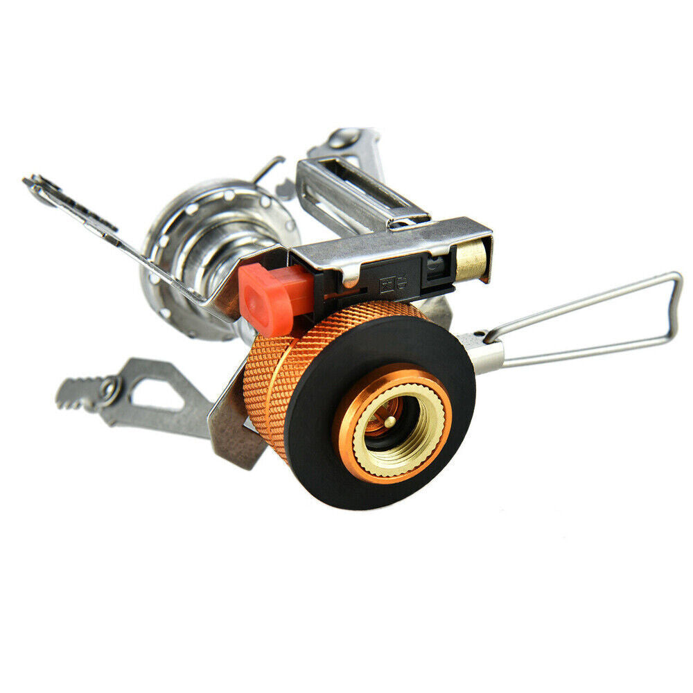 Portable Camping Stove with Complete Cookware Set - Gas Burner for Hiking & Picnics