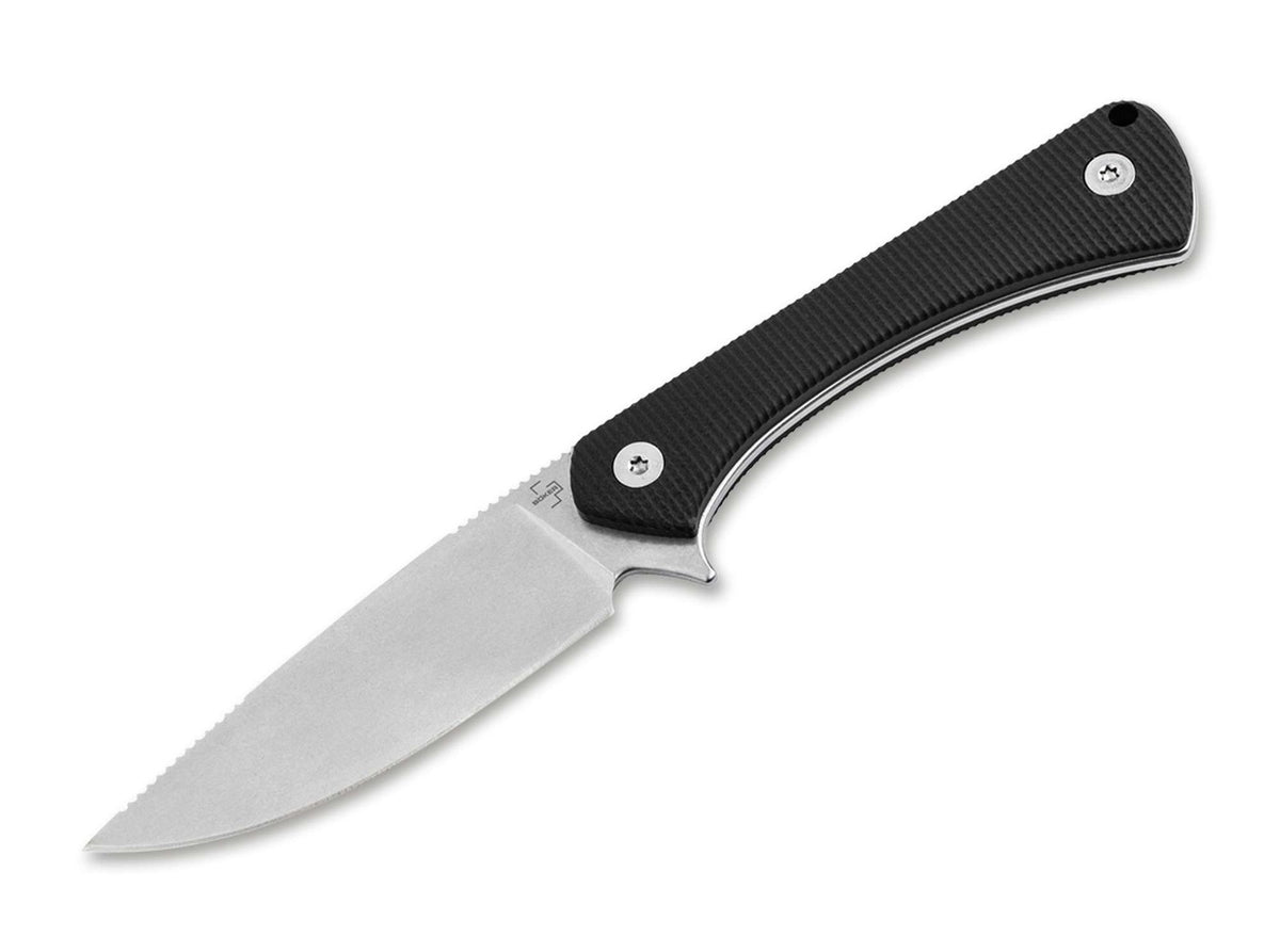 Fixed Blade Hunting Knife with 14C28N Steel and G10 Handle - Outdoor EDC