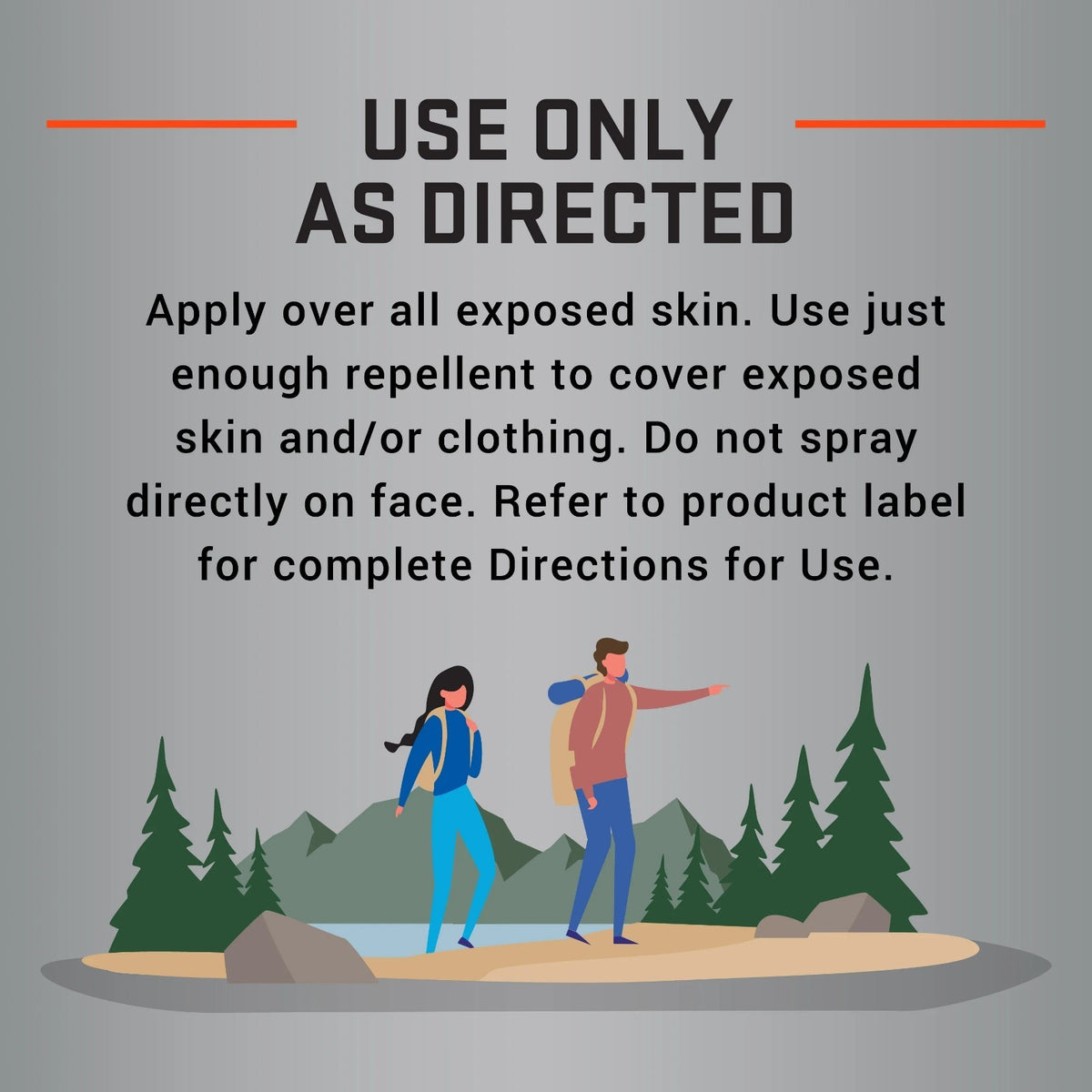 Insect Repellent Spray with DEET - 10-Hour Mosquito and Tick Protection, 4oz Pack of 2