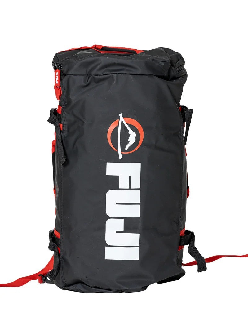 Convertible MMA Backpack Duffle Bag for Martial Arts Gear - Black/Red