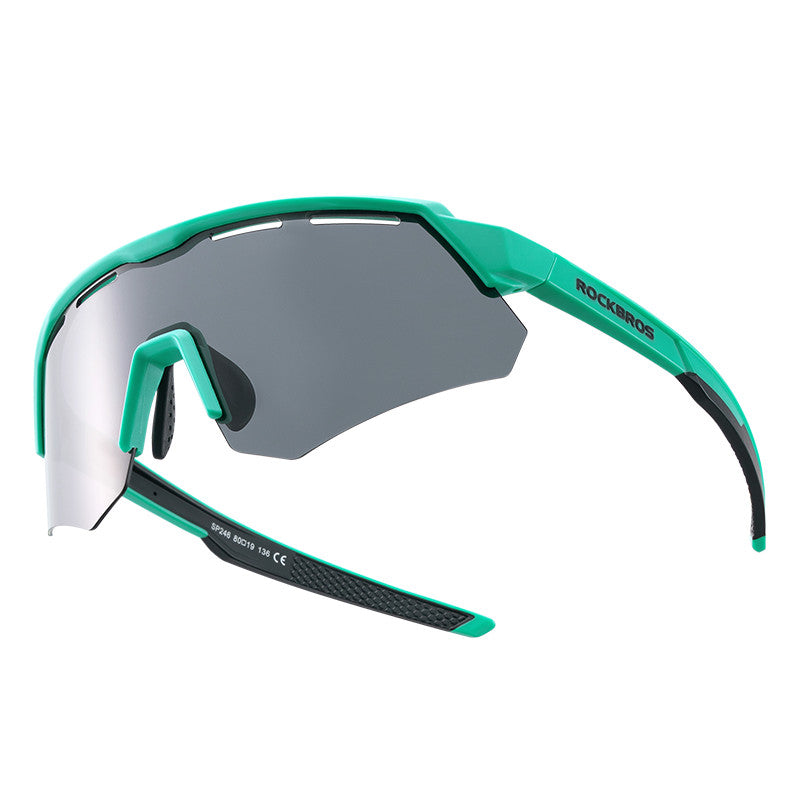 Interchangeable Polarized Cycling Sunglasses with 4 Lens Options for Men