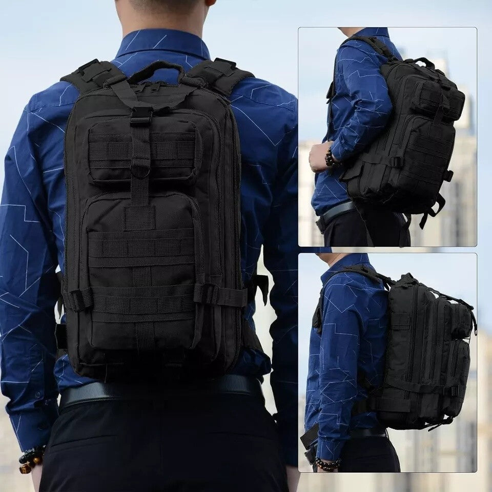 30L Military Tactical Backpack Waterproof Camping Hiking Bag Outdoor Travel Rucksack