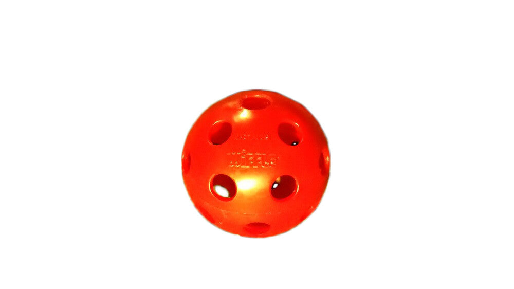 Wiffle Golf Balls 24 Pack Red Practice Poly Plastic Balls for Golf & Machines
