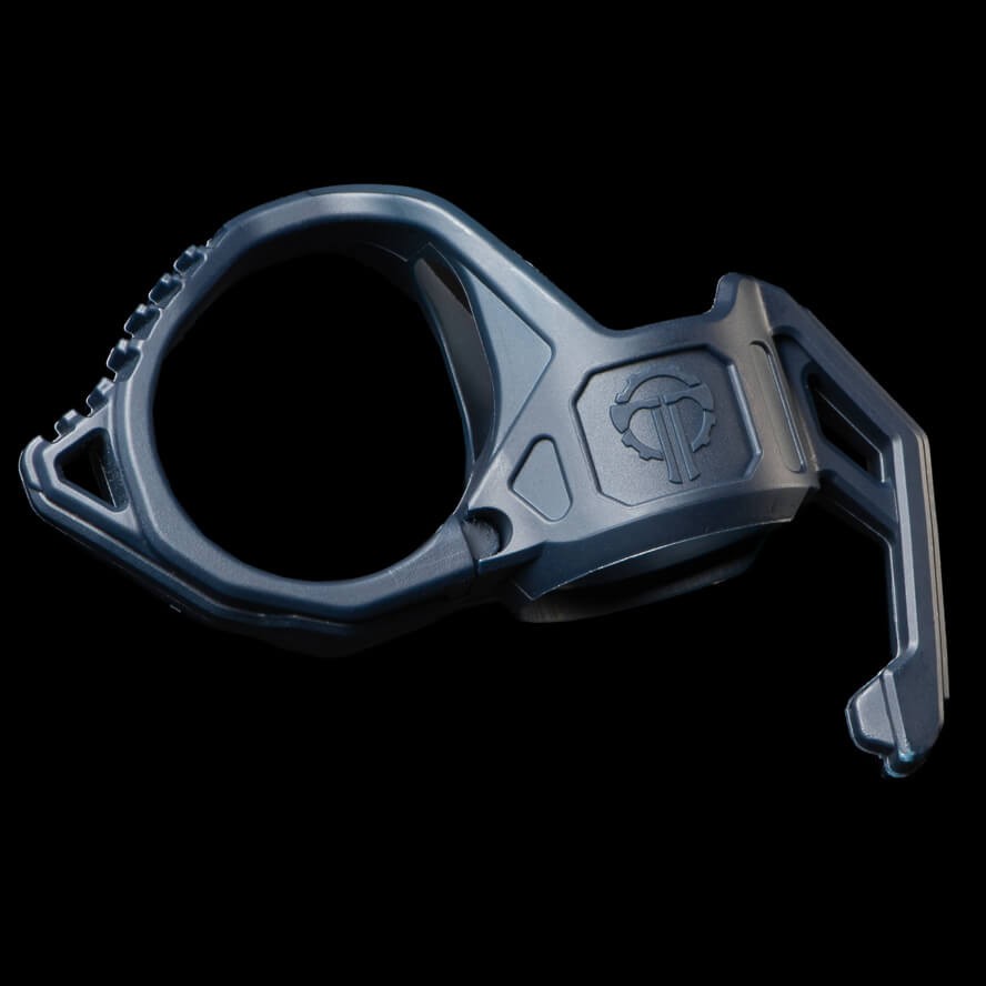 Duty Flashlight Ring with Pocket Clip - All Colors