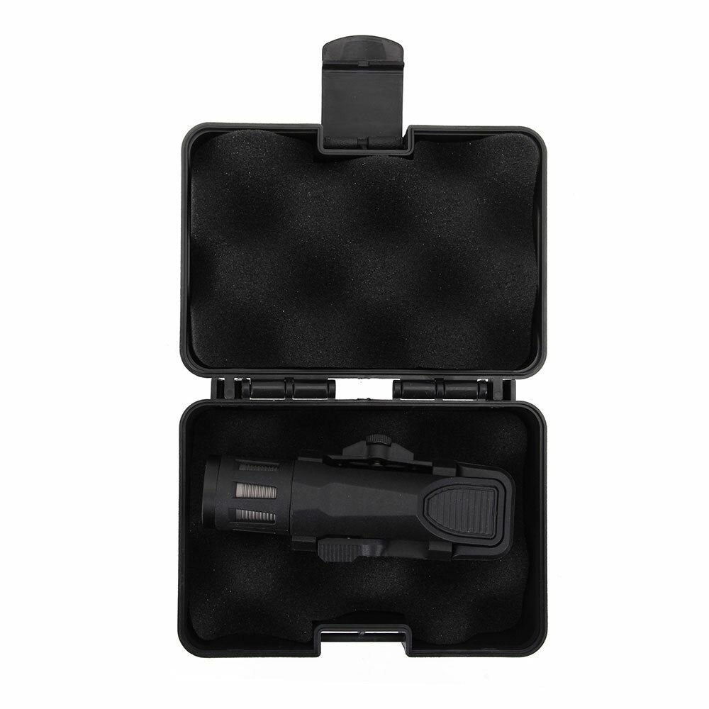 400 Lumen Tactical Weapon Mounted Flashlight with Rail Mount