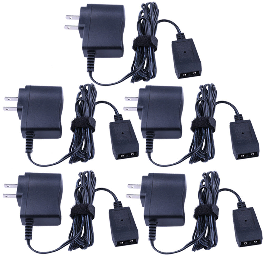 12V Rechargeable Flashlight Charger Power Cord for Streamlight, 5-Pack