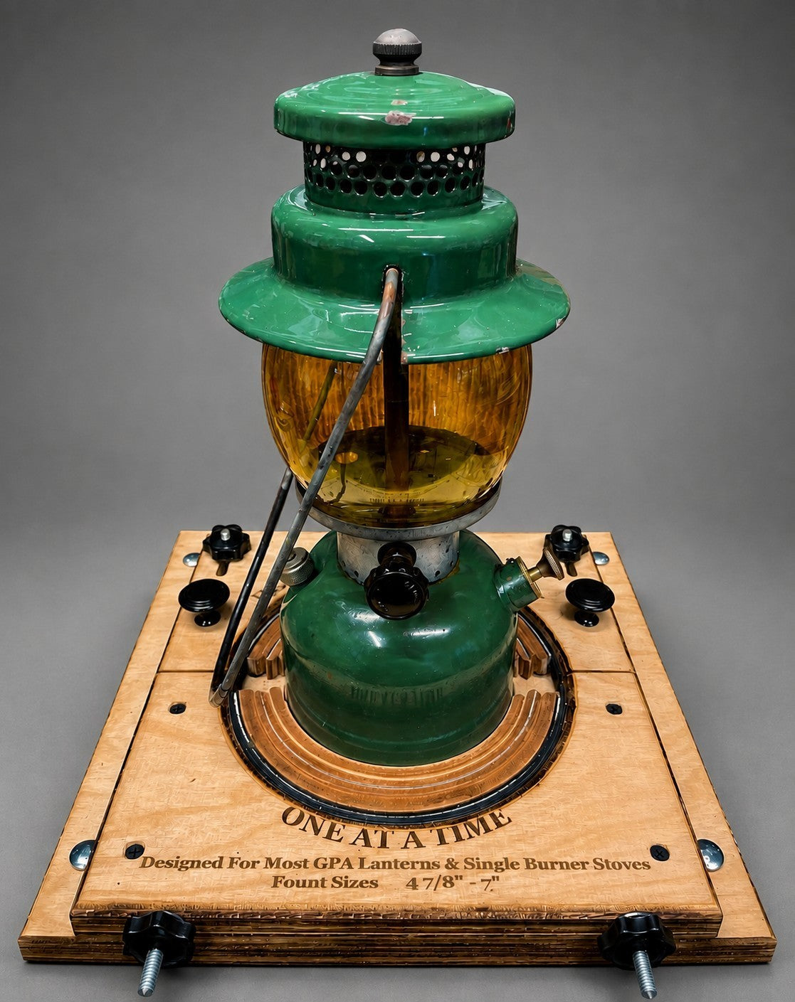 Heavy Duty Lantern and Stove Vise Clamp for Vintage Restoration
