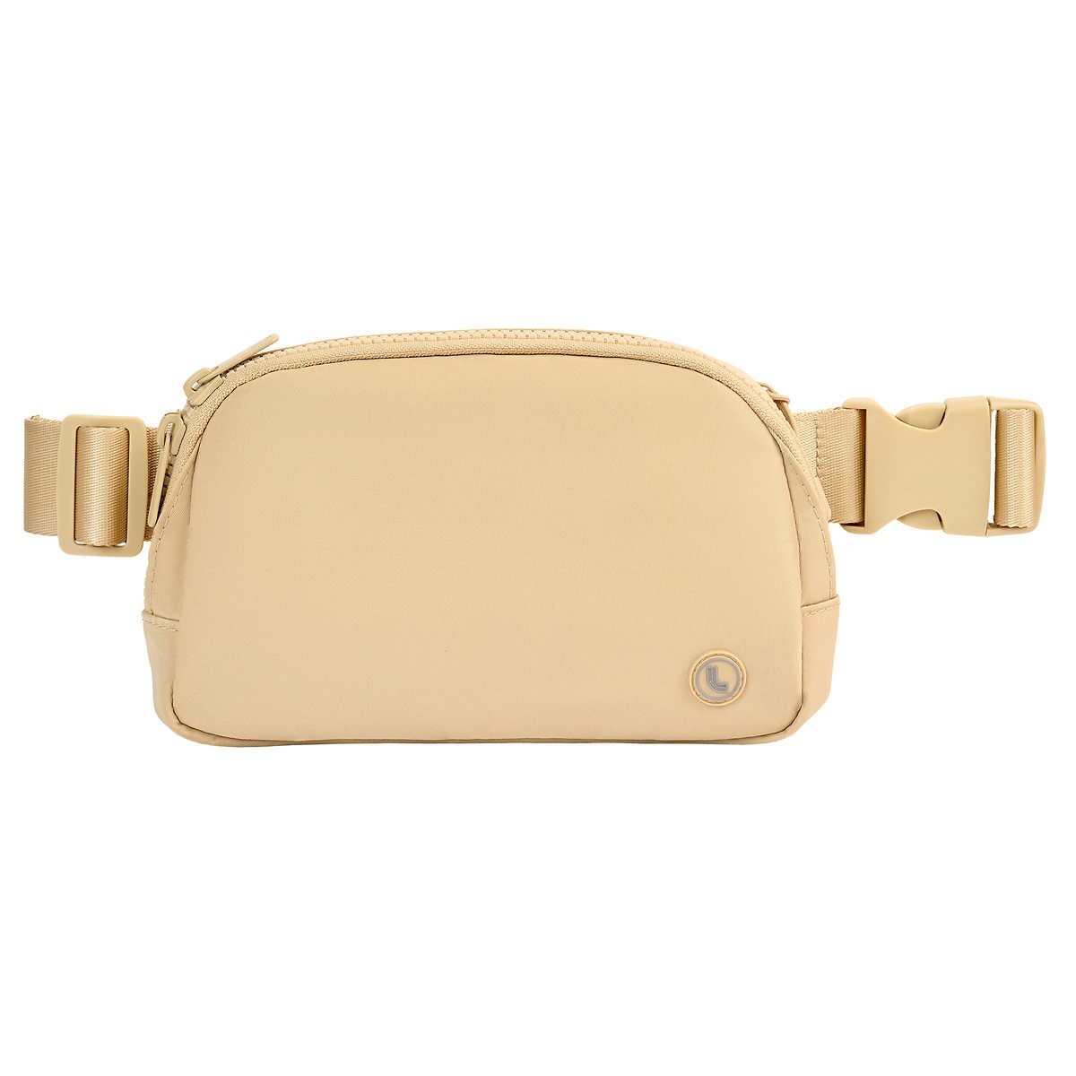 Unisex Belt Bag with Adjustable Strap - Tan Fanny Pack for Waist, Crossbody