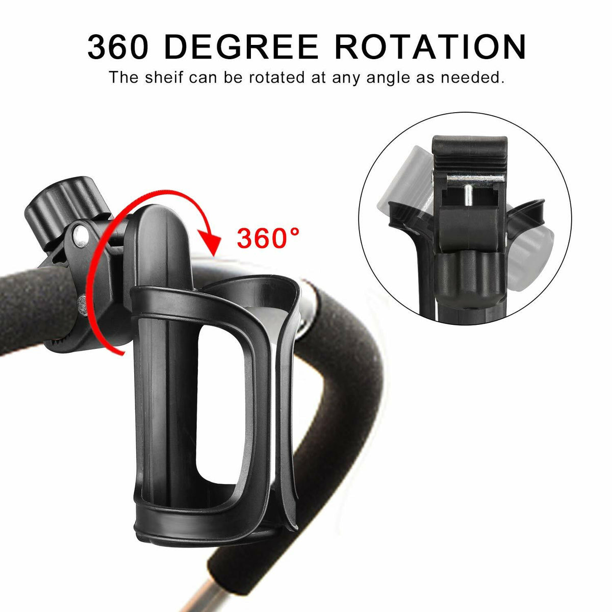Bike Cup Holder Bicycle Water Bottle Cage Mount for Handlebar