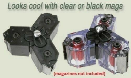 Ruger 10/22 Clip Connector - TriMag 3-Magazine Extended Capacity Adapter