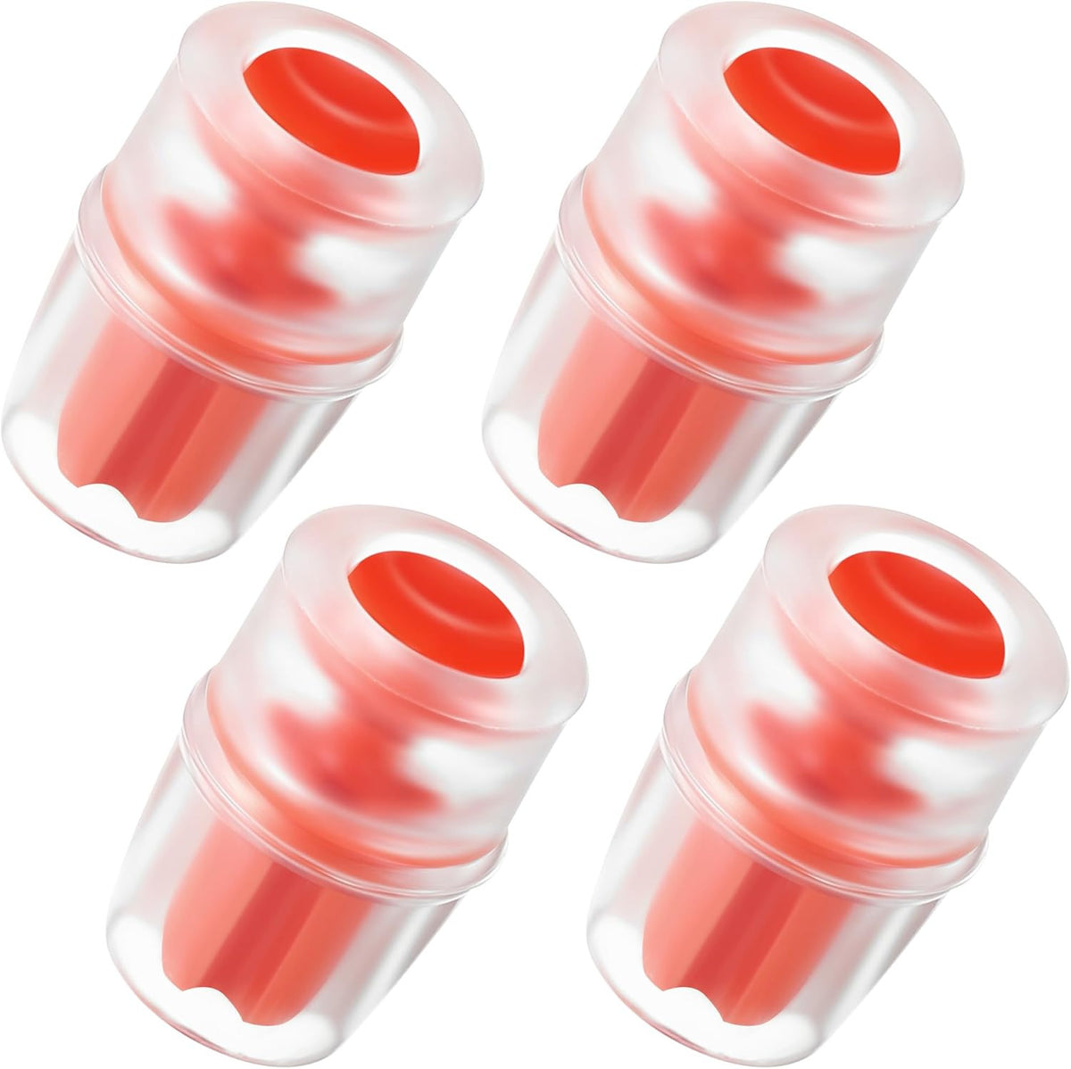 Hydration System Bite Valve Replacement Sheath for Water Bladders - Pack of 4