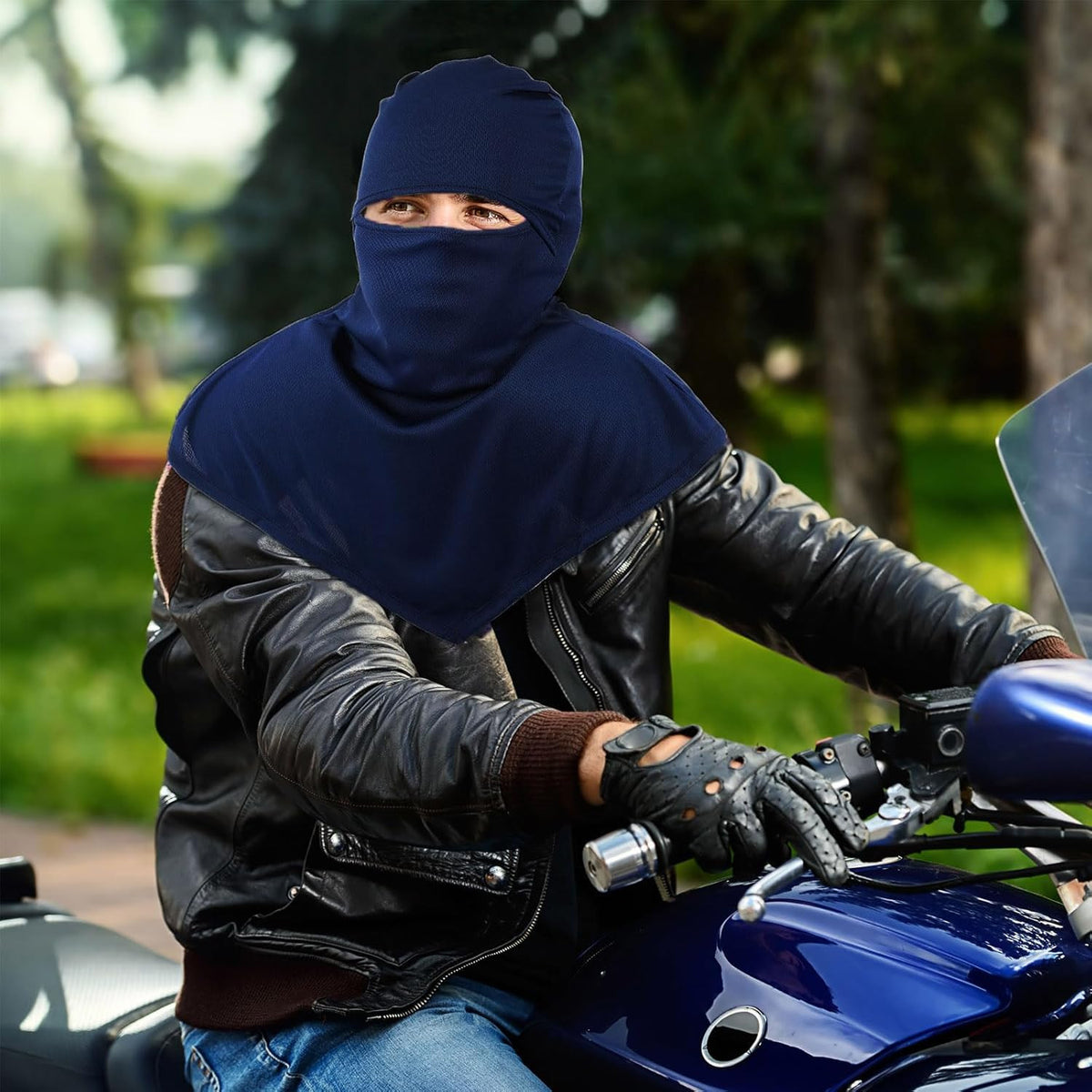 Breathable Face Balaclava with Long Neck for Outdoor Activities - Pack of 6