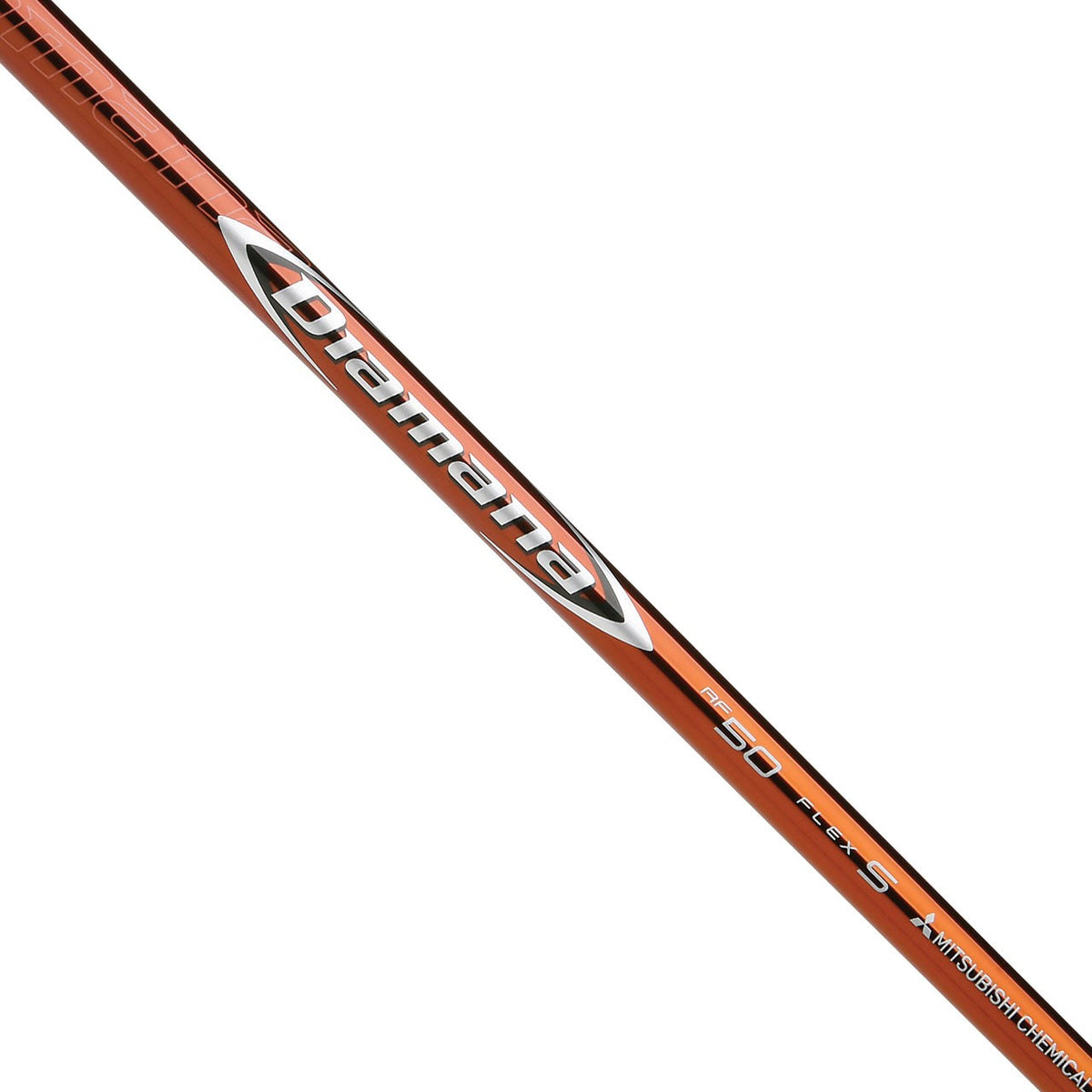 Graphite Wood Shafts for Golf Clubs - Diamana RF Series, Custom Flex & Weight