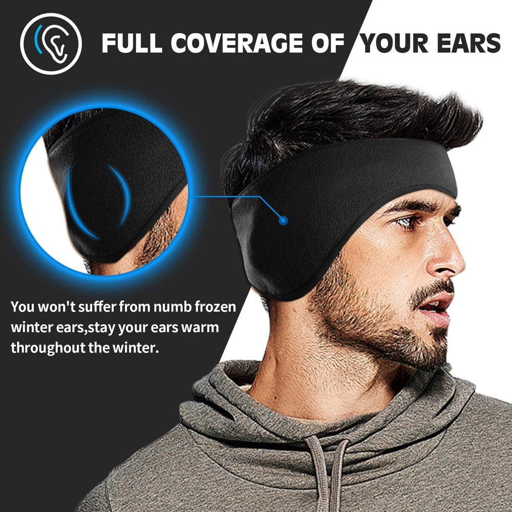 Unisex Winter Fleece Ear Warmer Headband - Sports & Outdoor
