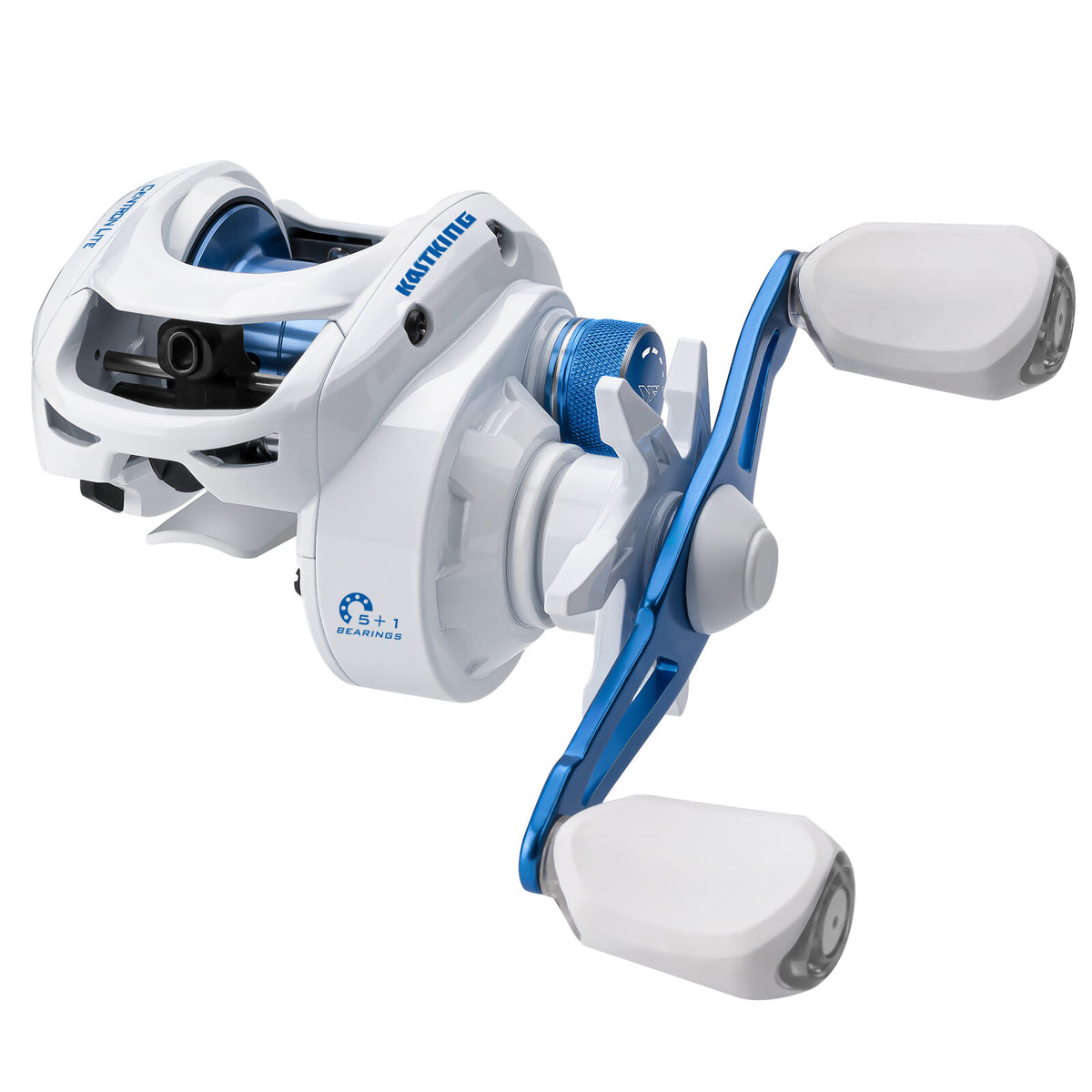 Baitcasting Reel with 5+1 Ball Bearings High Speed Fishing Reel