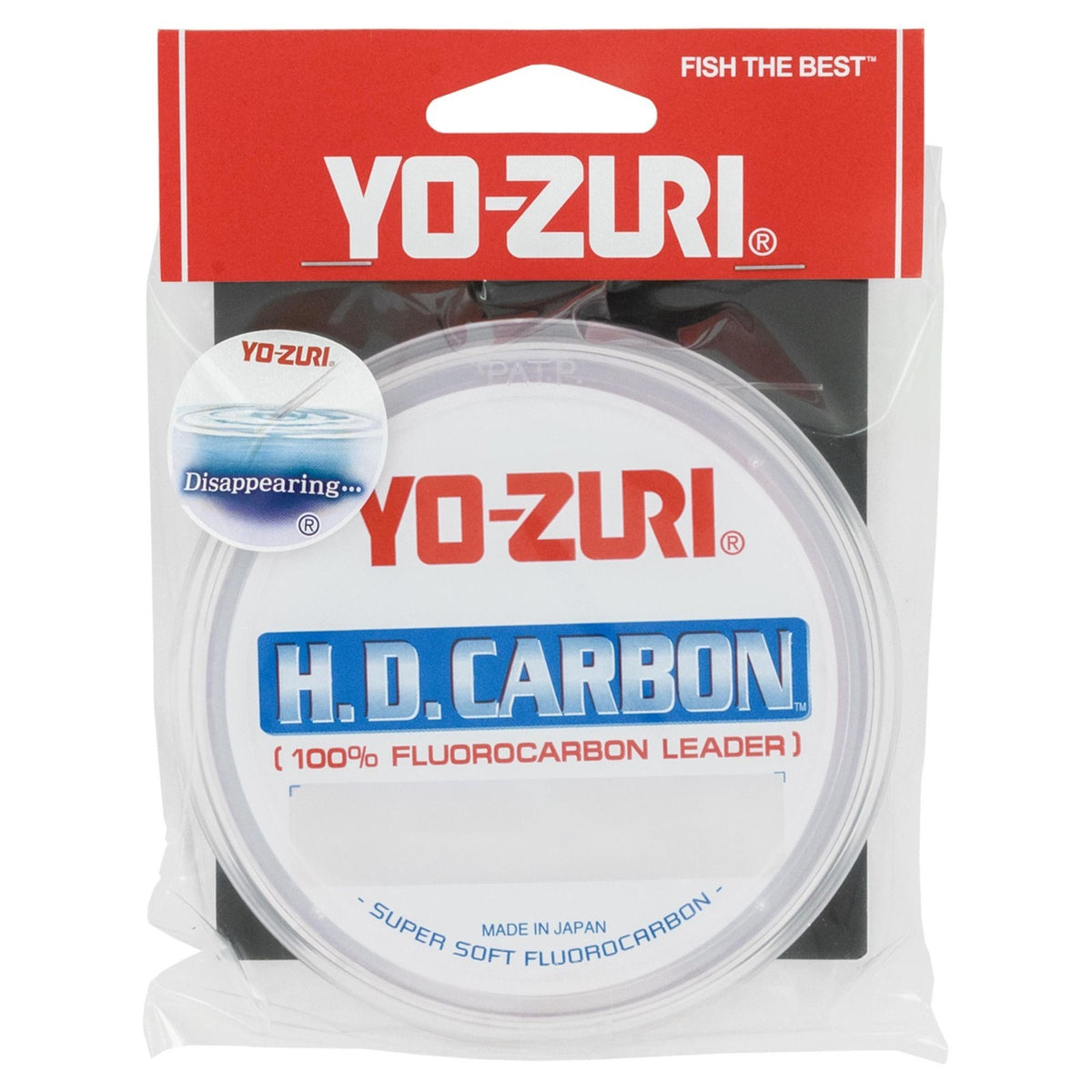 Yo-Zuri HD Fluorocarbon Leader Line Disappearing Pink Multiple Strengths