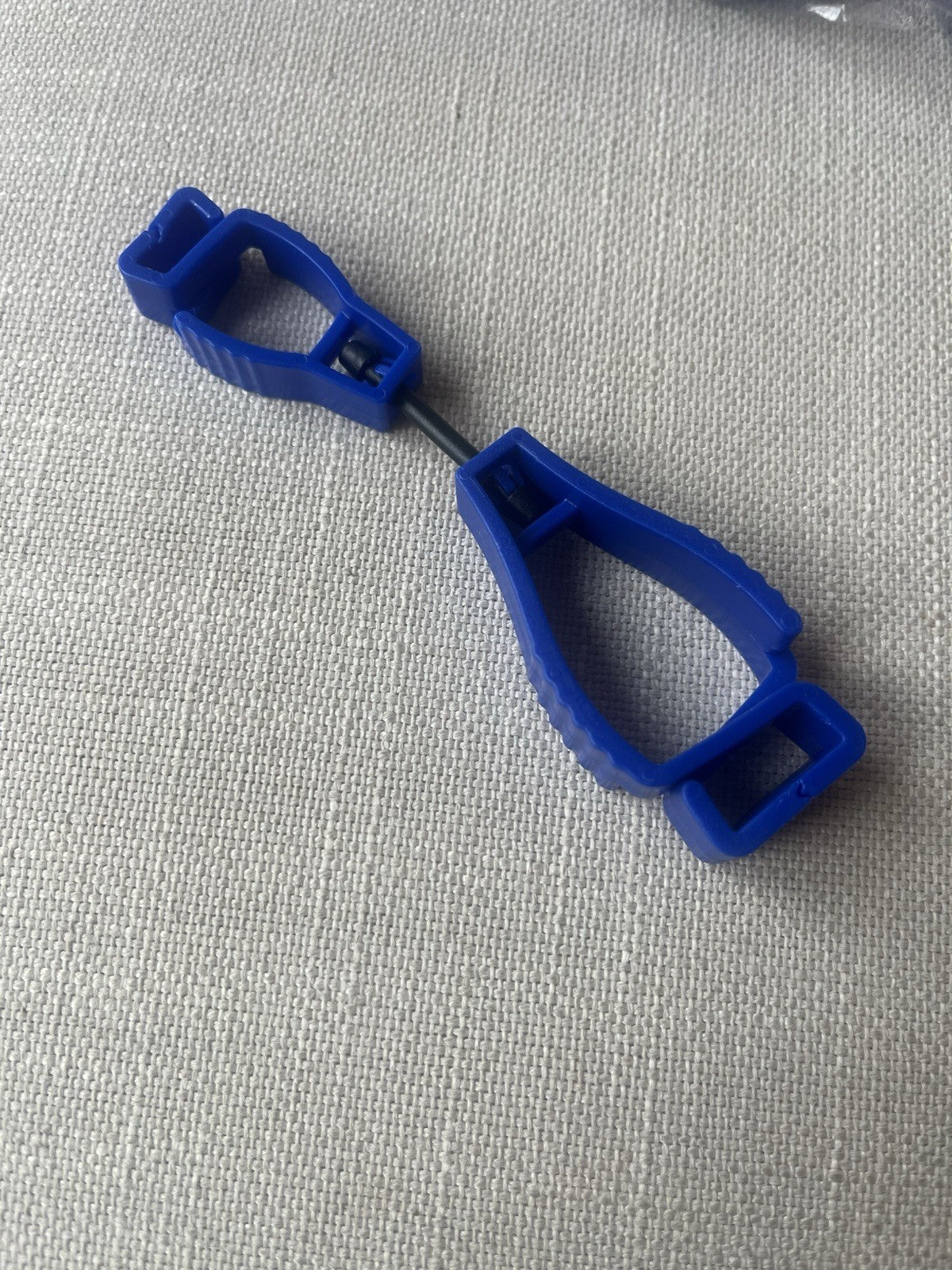 Blue Glove Clips for Work Gloves - Portable Belt Holders (Set of 5)