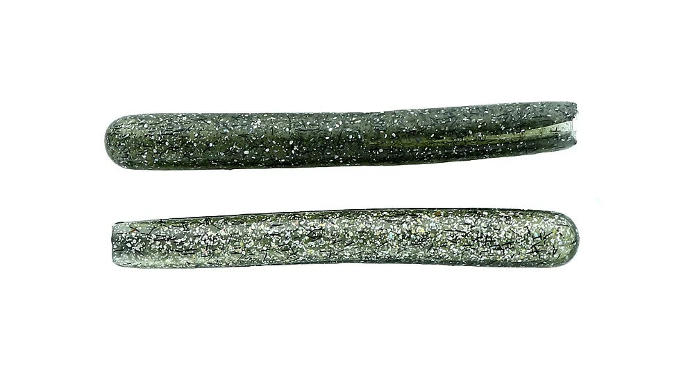 Deep Blue Series Tube Soft Bait Lures for Fishing - 25 Pack, 3.5 Inches, American Shad